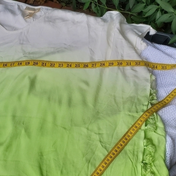 Plus Size Fringed Swimsuit Cover up 1X -:3X - Picture 8 of 12